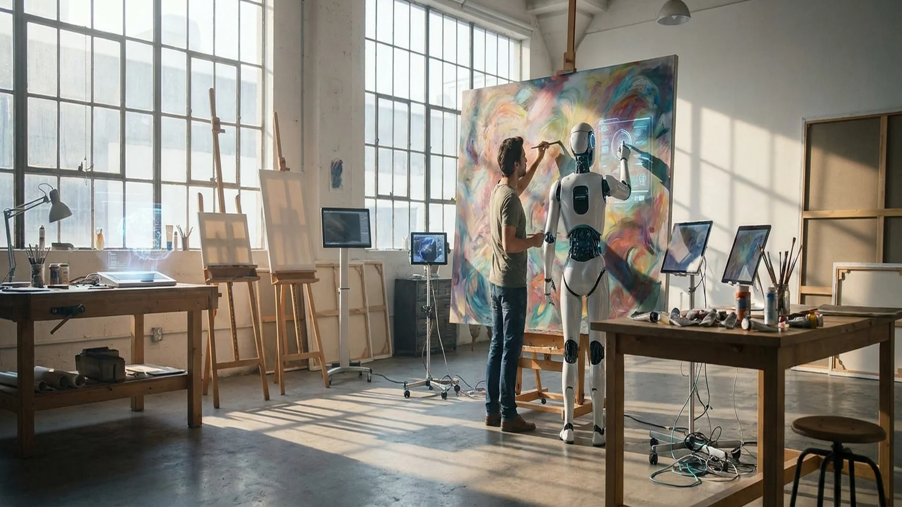 AI as a Co-Artist: Revolutionizing the World of Digital Art